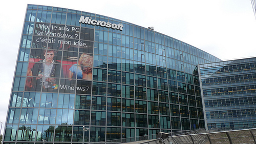 Microsoft affiche windows 7